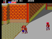 Double Dragon for Sega Master System - Punch! I'm hit...