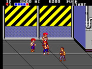 Double Dragon for Sega Master System - On to the next stage...