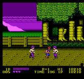 Double Dragon for NES / Famicom - I'm outnumbered by some tough opponents!