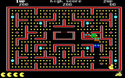 Jr. Pac-Man for IBM PC/Compatibles - Game start.