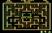 Jr. Pac-Man for IBM PC/Compatibles - Game over.
