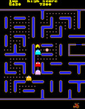 Jr. Pac-Man for Arcade - Uh oh, I'm heading straight towards a ghost!