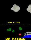 Jr. Pac-Man for Arcade - Title screen.