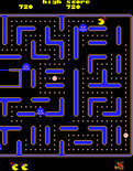 Jr. Pac-Man for Arcade - You can chase the ghosts when they are blue!