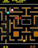 Jr. Pac-Man for Arcade - This level features a kite as a bonus item.