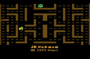 Jr. Pac-Man for Atari 2600 - Title screen.