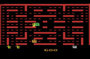 Jr. Pac-Man for Atari 2600 - The green ghost got me!