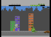 Rampage for Atari 7800 - Two players can play at once in the Atari 7800 version.