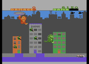Rampage for Atari 7800 - Players can join the game again at any time.