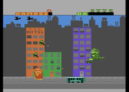 Rampage for Atari 7800 - Smash the trolley for bonus points!