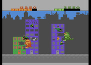 Rampage for Atari 7800 - Ouch! Helicopter fire hurts!