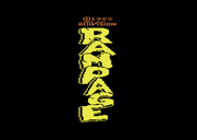 Rampage for Atari 2600 - Title screen.