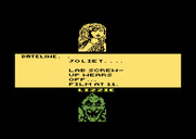 Rampage for Atari 2600 - Lizzie in the between level news report.