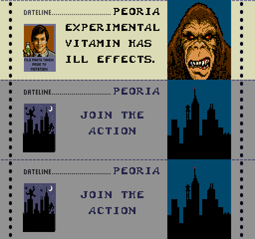 Rampage Arcade Screenshot: Ready to start?