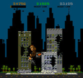 Rampage for Arcade - Some buildings crumble...