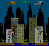 Rampage for Arcade - Some cities have water to fall into...