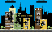 Rampage for Amiga - Game over.