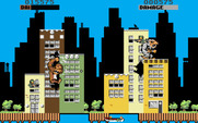 Rampage for Amiga - This city has a lot of water to get in the way!