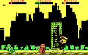Rampage for IBM PC/Compatibles - Be sure to get off of buildings before they collapse.