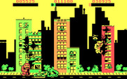 Rampage for IBM PC/Compatibles - The tank can do a lot of damage.