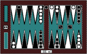 Backgammon Version 5.0 for IBM PC/Compatibles - Moving pieces around the board.
