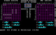 Hide & Sink for IBM PC/Compatibles - In this game variation you can fire missiles!