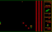 Dragons: A Challenge in Chivalry for IBM PC/Compatibles - Game start.