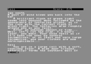 Leather Goddesses of Phobos for Commodore 64 - Somehow, I'm now in a cell...
