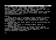 Leather Goddesses of Phobos for Commodore 64 - Somehow, I'm now in a cell...