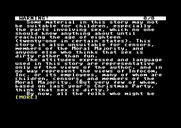Leather Goddesses of Phobos for Commodore 64 - First, there's a disclaimer.