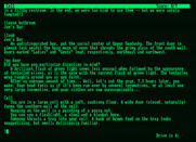 Leather Goddesses of Phobos for Amstrad PCW - I started out in a bar, but now I'm in a cell...
