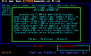 Orbiter for IBM PC/Compatibles - Satellite information.
