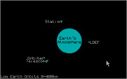 Orbiter for IBM PC/Compatibles - Orbit view.