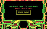 Starglider for IBM PC/Compatibles - Game over.