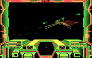 Starglider for IBM PC/Compatibles - Firing at opponents...