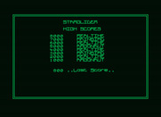 Starglider for Amstrad PCW - High scores.