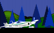Wilderness: A Survival Adventure for IBM PC/Compatibles - Beginning a game on my new terrain...
