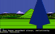 Wilderness: A Survival Adventure for IBM PC/Compatibles - I've reached some clear terrain...