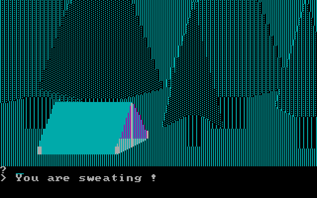 Wilderness: A Survival Adventure IBM PC/Compatibles Screenshot: Camping for a bit...
