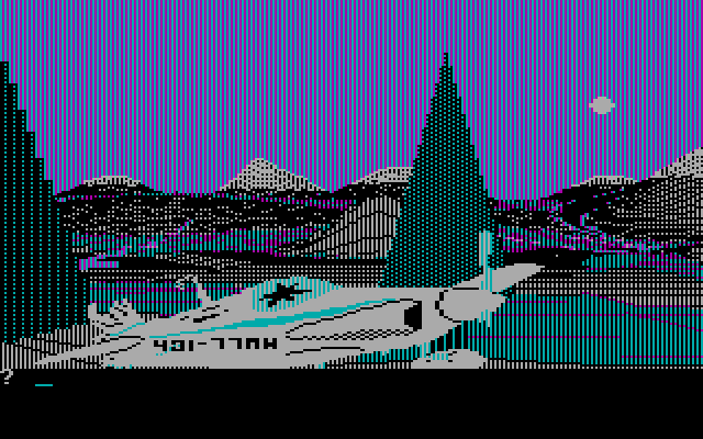 Wilderness: A Survival Adventure IBM PC/Compatibles Screenshot: Starting a plane crash scenario!