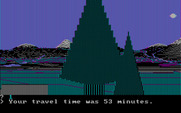 Wilderness: A Survival Adventure for IBM PC/Compatibles - Walking into the woods...