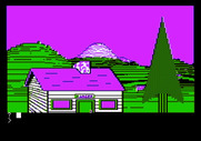 Wilderness: A Survival Adventure for Apple II - This adventure begins at a ranger station.