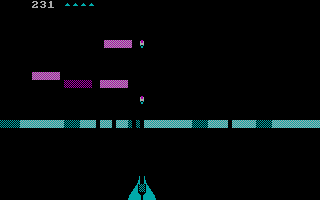 Czorian Siege IBM PC/Compatibles Screenshot: On to the seconds stage of the game.