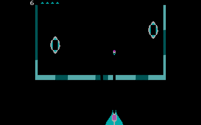 Czorian Siege IBM PC/Compatibles Screenshot: Game start.