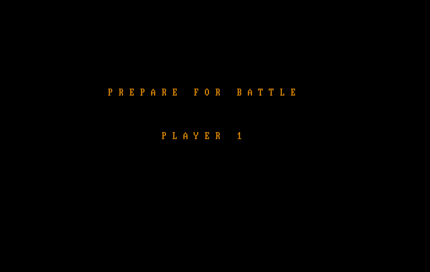 Czorian Siege IBM PC/Compatibles Screenshot: Prepare for battle!
