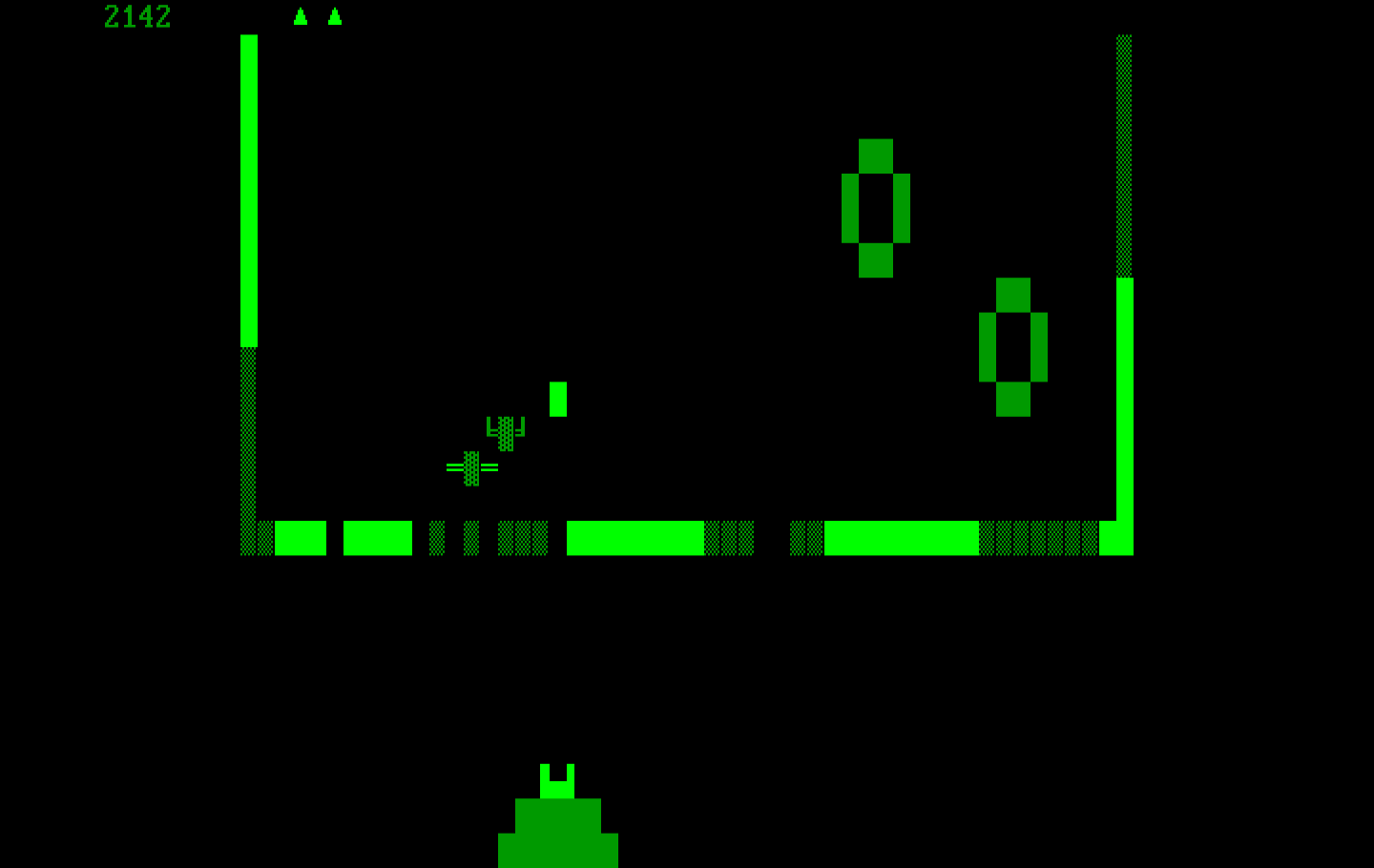 Czorian Siege IBM PC/Compatibles Screenshot: The game now repeats with increased difficulty.