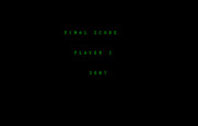 Czorian Siege for IBM PC/Compatibles - Game over.
