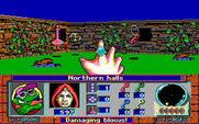 Terror of the Catacombs for IBM PC/Compatibles - Found a key and some potions.