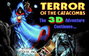 Terror of the Catacombs for IBM PC/Compatibles - Title screen.