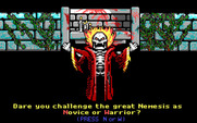 Terror of the Catacombs for IBM PC/Compatibles - Are you a novice or an expert?